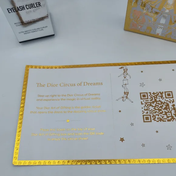 Dior Circus of Dreams Gift Set Mascara Overcurl Maximizer Eyelash Curler Bag - Picture 8 of 8